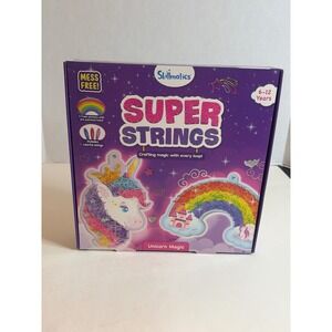 Skillmatics Super Strings Unicorn Magic String Art Kit Kids Craft Activity Set